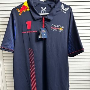 Oracle Red Bull Racing F1 2023 Max Verstappen Team Polo